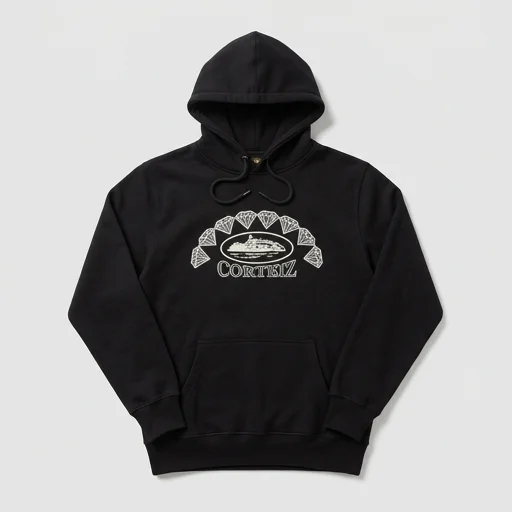 Corteiz Diamond Arc Logo Hoodie